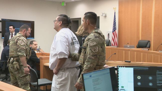 Taberon Honie appears before the Utah Board of Pardons & Parole on Monday, July 22, 2024, for the first day of his commutation hearing, which continues Tuesday. He is currently scheduled die by lethal injection Aug. 8, unless the Utah BOP decides otherwise. (Photo: Courtroom Pool)