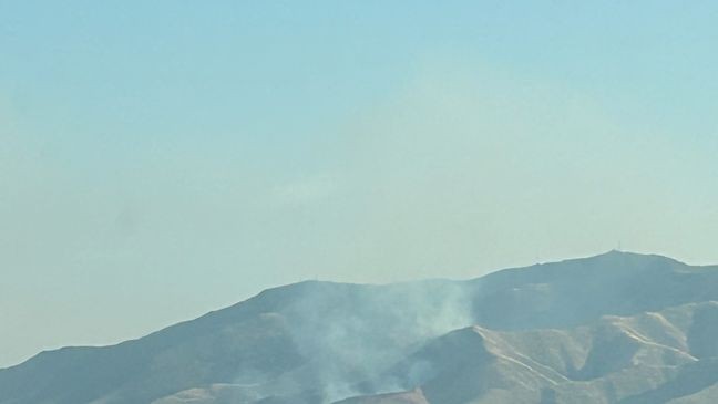 A new wildfire has sparked in Saratoga Springs called the Clay Pit Fire. Officials estimated that the fire was at about 200 acres around 7:20 p.m. Wednesday. (Photo: KUTV)