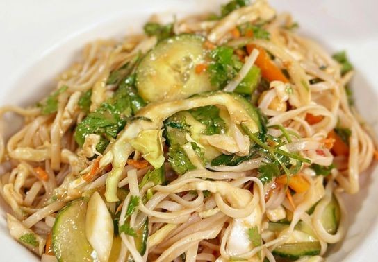 Image for story: Cooking with Chef Bryan - Peanut Noodle Summer Salad