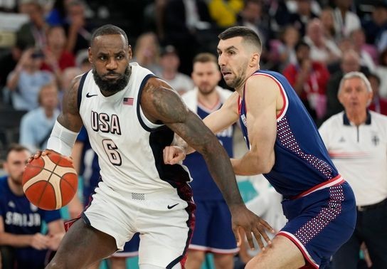 Image for story: US men's basketball team rallies to beat Serbia at Olympics, will face France for gold