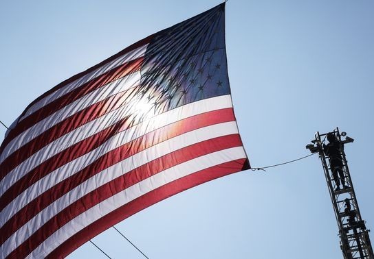 Image for story: California county orders Camping World store take down American flag, citing safety fears