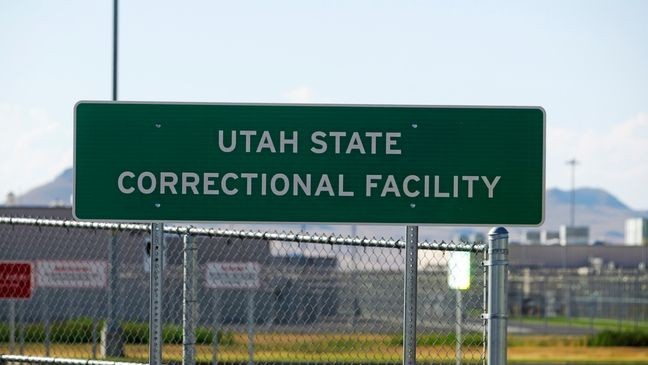 The Utah State Correctional Facility is shown Tuesday, Aug. 6, 2024, in Salt Lake City. (AP Photo/Rick Bowmer)