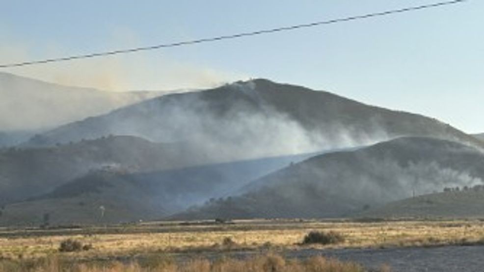 A new wildfire has sparked in Saratoga Springs called the Clay Pit Fire. Officials estimated that the fire was at about 200 acres around 7:20 p.m. Wednesday. (Photo: KUTV)