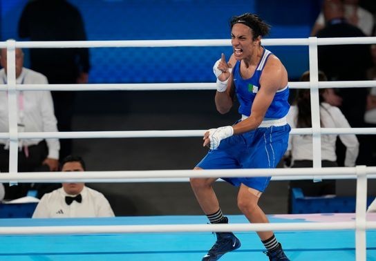 Image for story: Olympic boxer Imane Khelif advances to gold-medal bout amid gender controversy