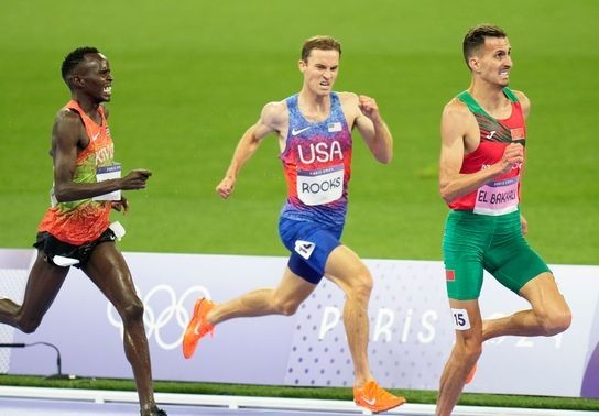 Image for story: Former BYU runner Kenneth Rooks takes silver, nearly pulls upset in steeplechase