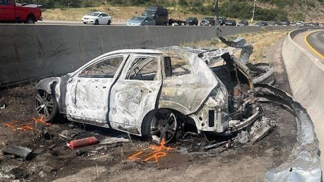 Driver transported in critical condition following Lamb's Canyon crash. (Photo: Utah Department of Transportation) 