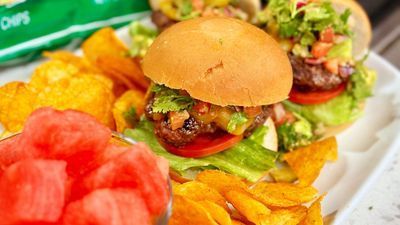 Image for story: Cooking with Chef Bryan - Beef Sliders with Avocado Salsa