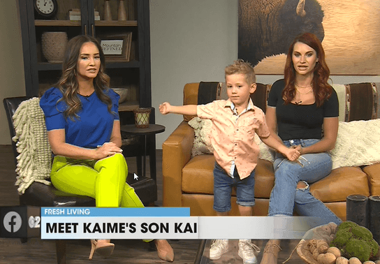 Image for story: Meet Kaime's son! 